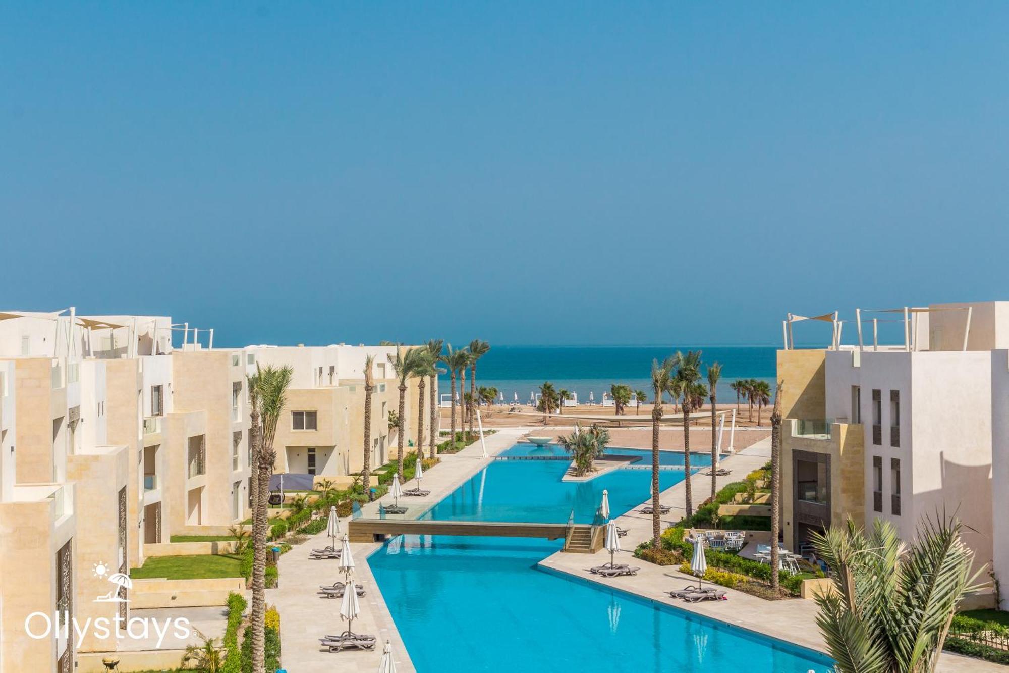 Ollystays Mangroovy Seaview 1Br Beach And Pool Free Access Хургада Екстер'єр фото