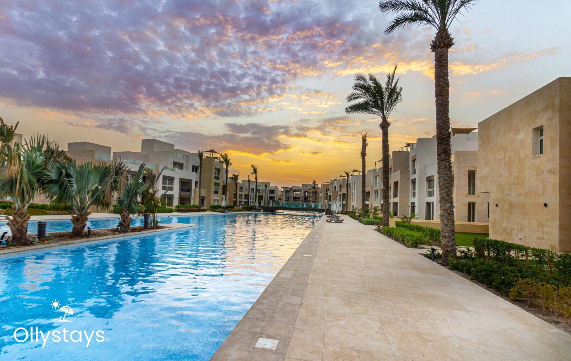 Ollystays Mangroovy Seaview 1Br Beach And Pool Free Access Хургада Екстер'єр фото
