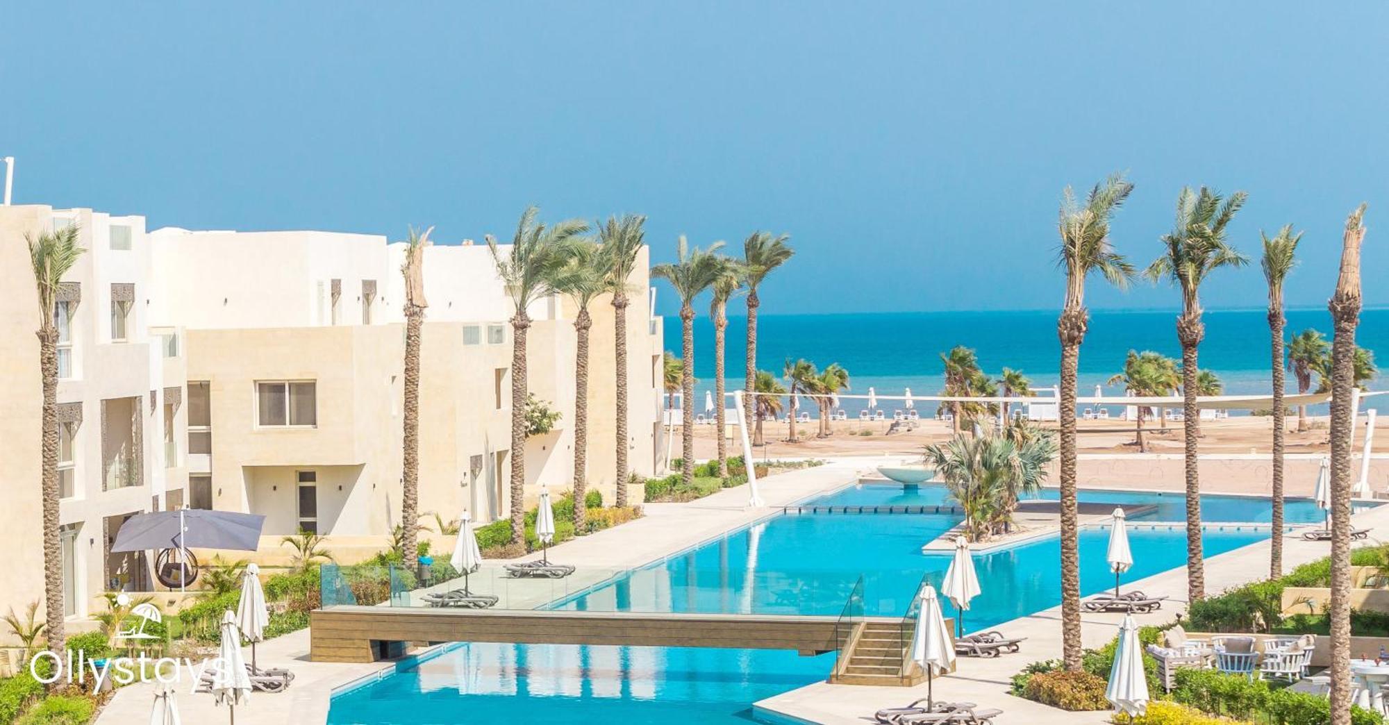 Ollystays Mangroovy Seaview 1Br Beach And Pool Free Access Хургада Екстер'єр фото